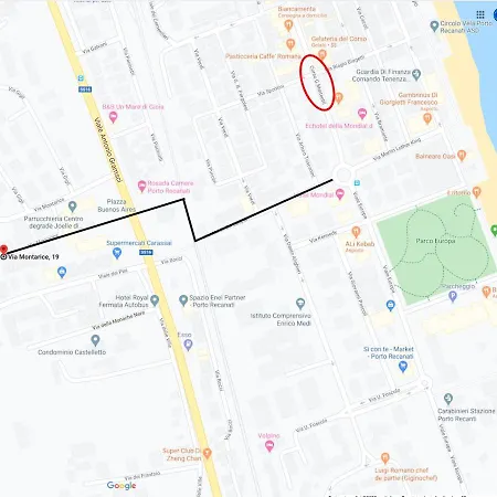 Porto Recanati Apartament Lägenhet